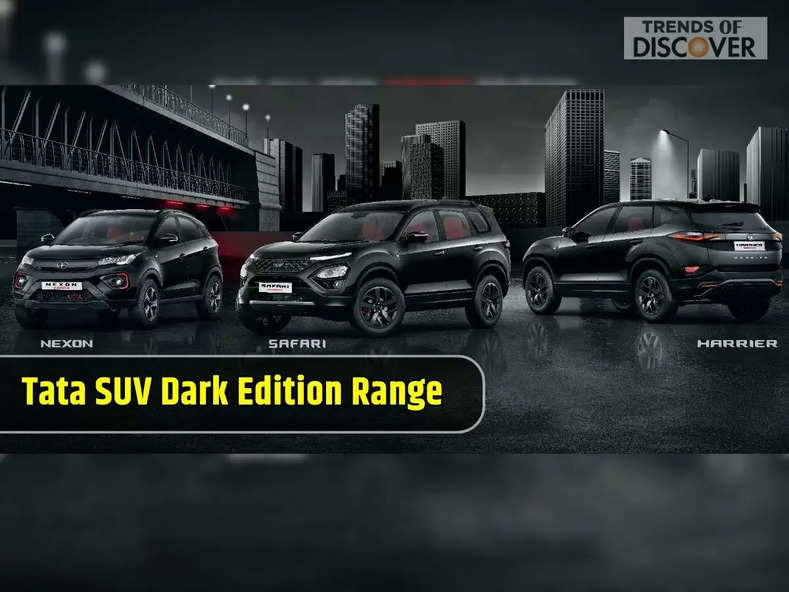 Tata SUV Dark Edition Range