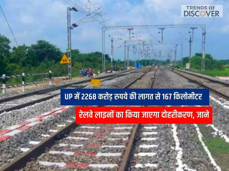 UP News, रेलवे लाइनों का किया जाएगा दोहरीकरण