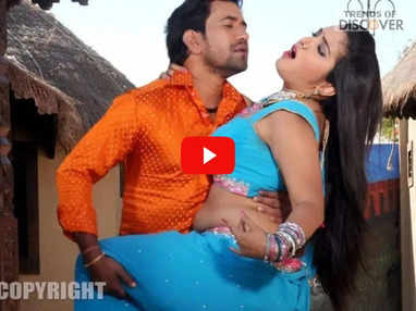 Bhojpuri Dance, Amrapali Dubey romance video 