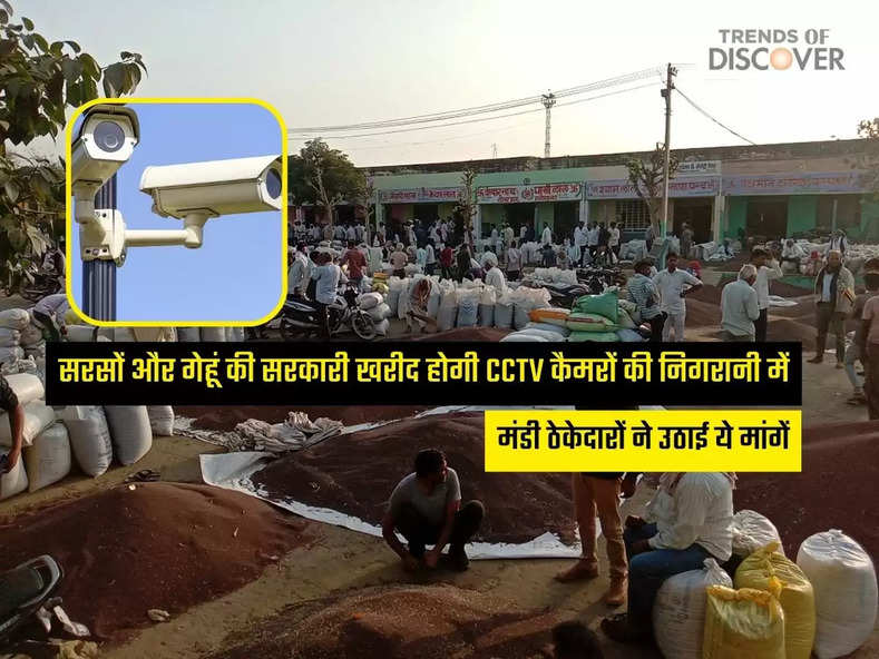 Haryana News, सरसों और गेहूं की सरकारी खरीद होगी CCTV कैमरों की निगरानी में