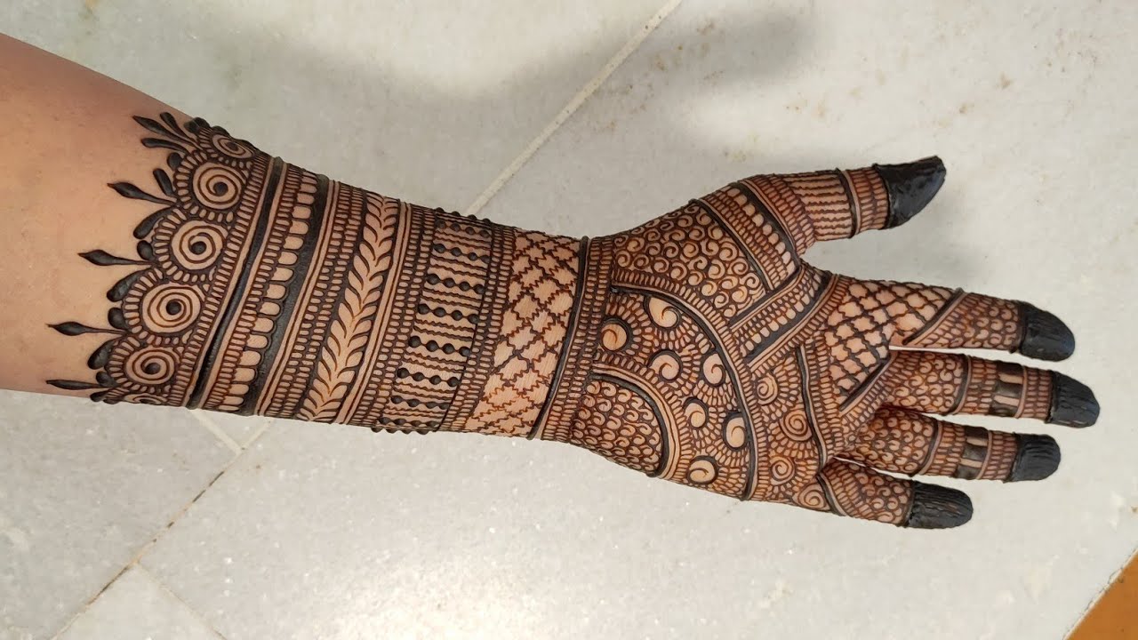 Full Hand Mehndi Designs