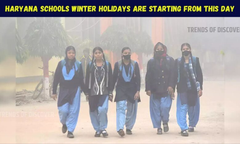 Haryana schools Winter holidays