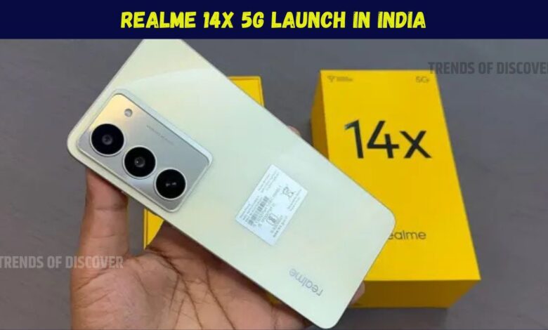 Realme 14x 5G Launch in India